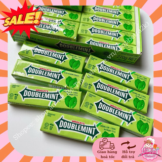 Kẹo chewing gum bạc hà Doublemint (thỏi/5thanh/13.7gr)