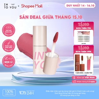 Son Bùn INTO YOU C1 Lì Mịn Dễ Thoa Tán Lên Màu Chuẩn Làm Đầy Rãnh Môi Hợp Trend Hàn - Trung 1.8g