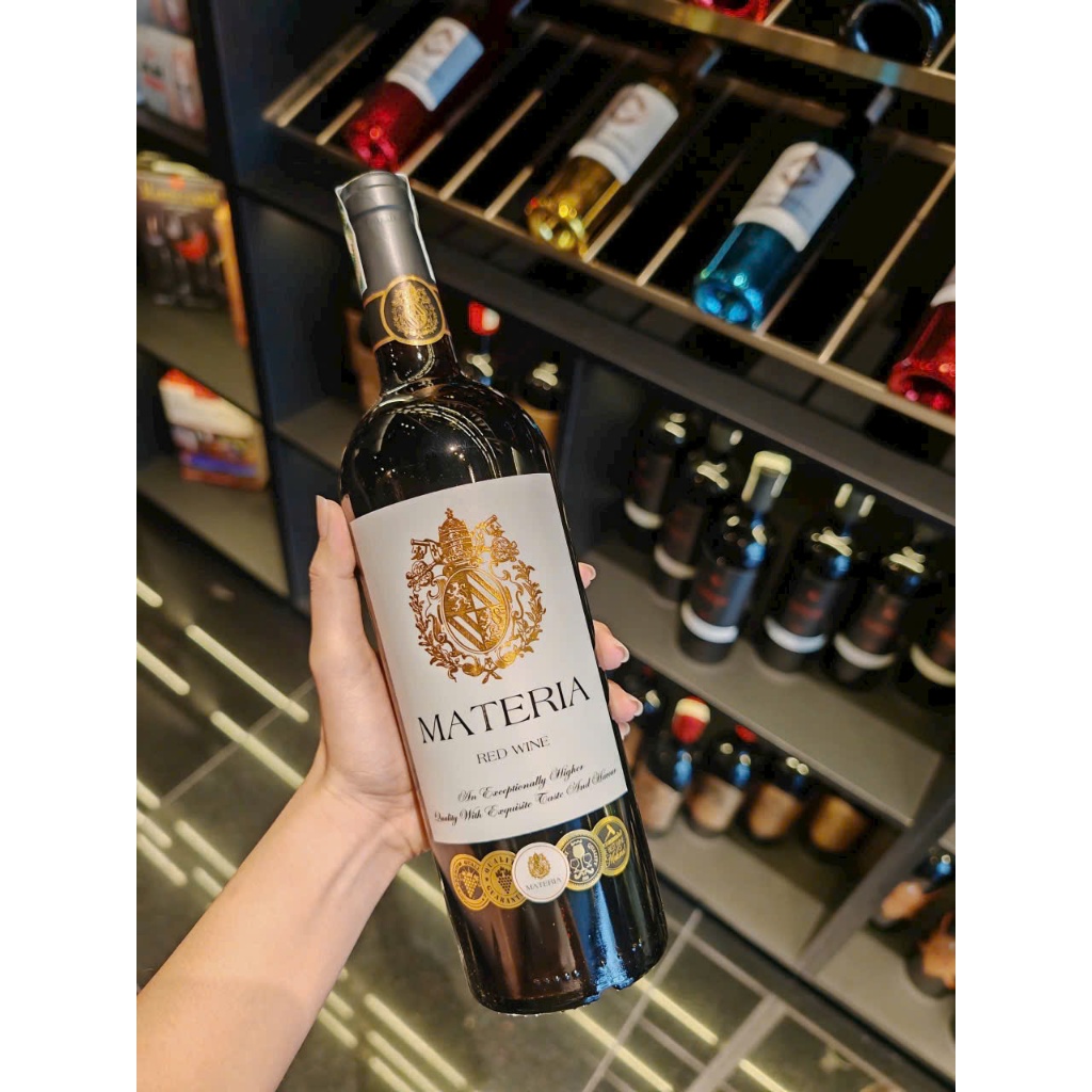 Vang đỏ Materia giá tốt tại Ruma