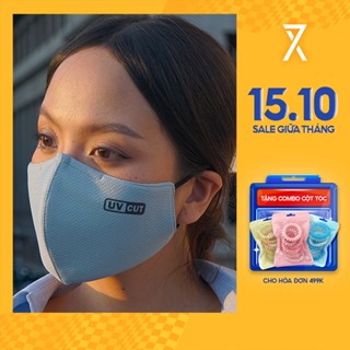 Khẩu Trang Chống Nắng UV Couple TX Logo Phản Quang MFA 1006