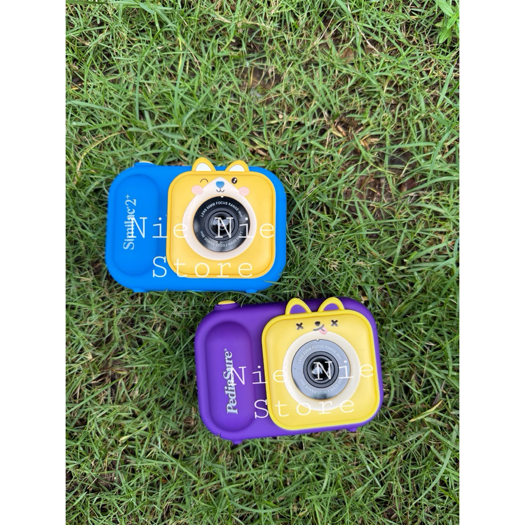 Máy chụp ảnh kĩ thuật số mini cho bé chụp hình, nghe nhạc, chơi game, quay phim. Có kèm thẻ nhớ 8gb, dây sạc