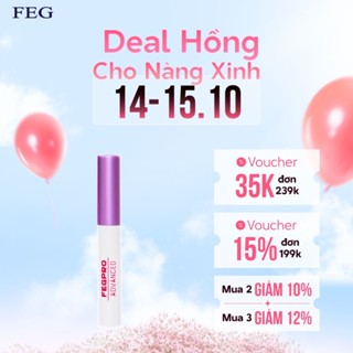 Serum Dưỡng Mi FEG Pro Advanced Ban Đêm - Dưỡng Mi Dài, Cong Vút, Giảm Gãy Rụng (3ml)