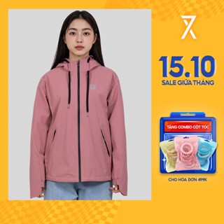 Áo Khoác Dù Nữ Trượt Nước Couple TX Signal Logo Form Relax WOP 2087