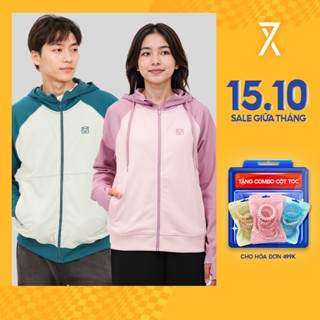 Áo Khoác Chống Nắng Nam Nữ Couple TX Anti UV Raglan Color Form Relax MOK 1070/WOK 2070