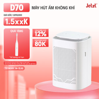 Máy hút ẩm & lọc không khí thông minh Jetzt D70 - Lọc bụi mịn hiệu quả