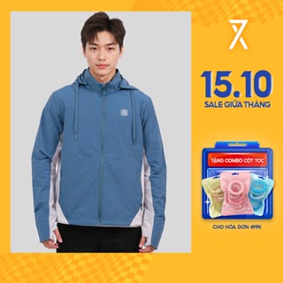 Áo Khoác Dù UV Pro Nam Chống Nắng Couple TX Phối Màu Sun Mate Nón Tháo Rời MOK 1061