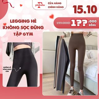 Quần Legging Nữ Nâng Mông Háck Dáng Không Lộ Vùng Tam Giác PINKAHA Chất Su Đúc Dày Dặn Cao Cấp LG29