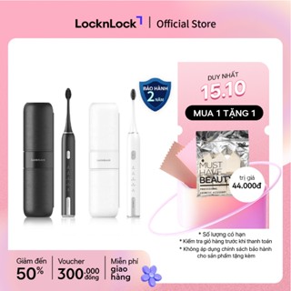 Bàn chải đánh răng điện LocknLock Electric toothbrush ENR386 5 chế độ linh hoạt kèm hộp đựng bàn chải - 2 Màu