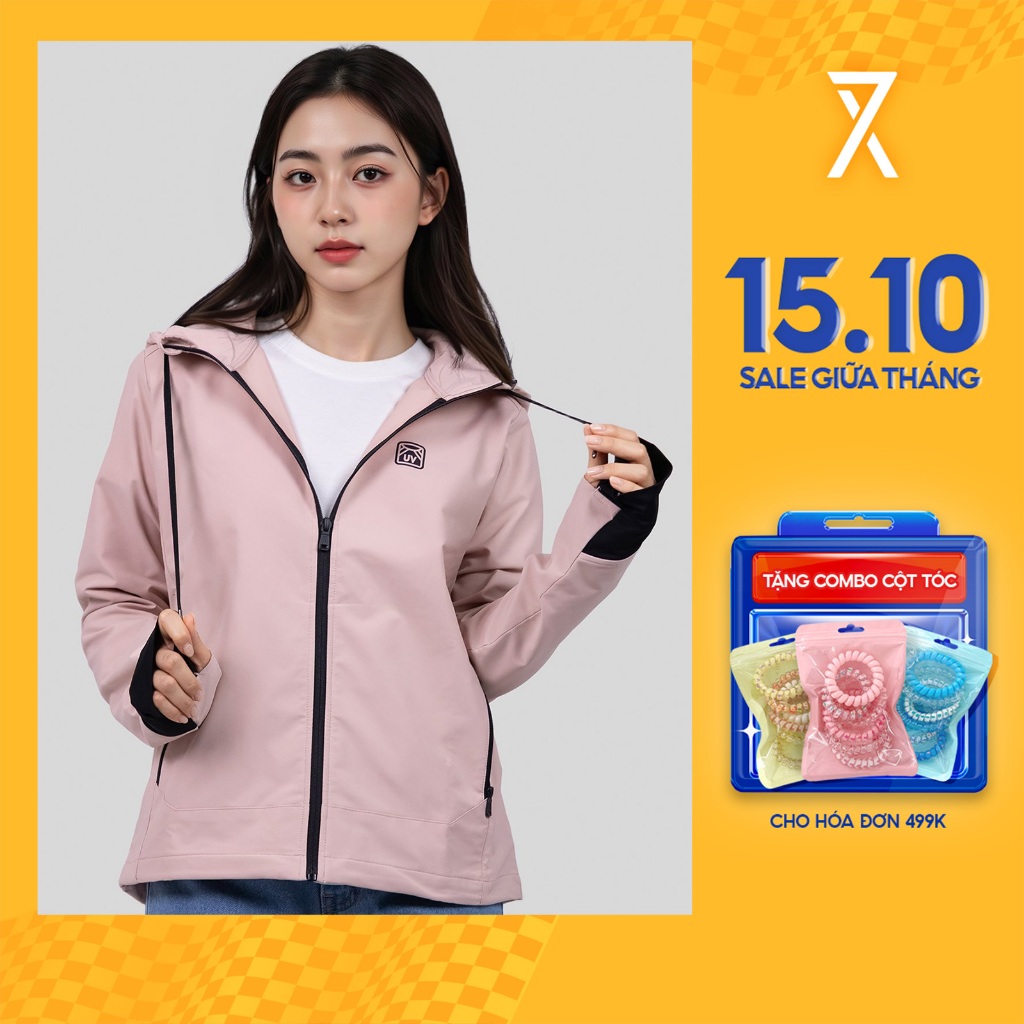 Áo Khoác Dù Chống Nắng Nữ Couple TX UV Pro Windbreaker WOK 2058