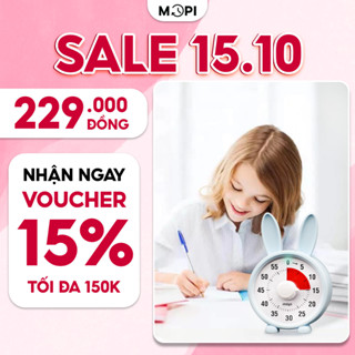 Đồng hồ Pomodoro bấm giờ học tập, mopi timer MP038 đếm ngược tập trung cho bé, đồng hồ hẹn giờ mini đa năng
