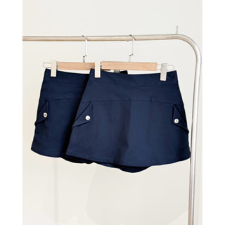 AUDREY SKIRT - Quần giả váy form dáng chữ A có túi