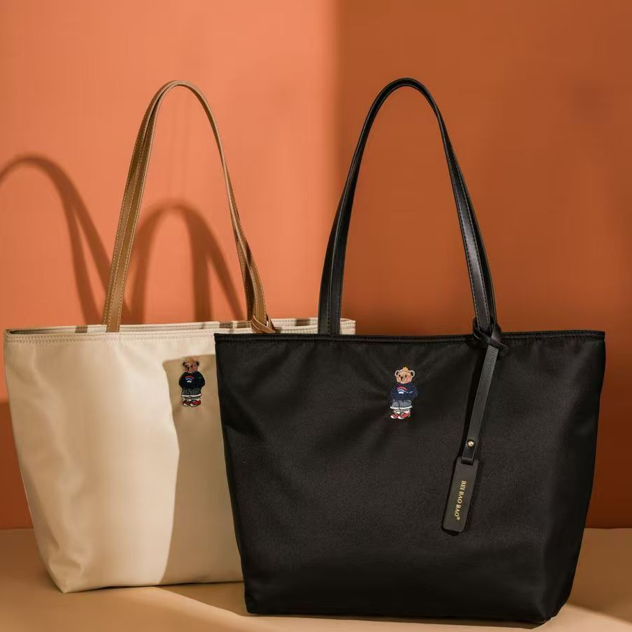 ( Chuẩn Hãng ) Túi Tote BeiBaoBao Vải Trơn Đa Nặng Tiện Lợi Đi Chơi , Đi Làm - 8371