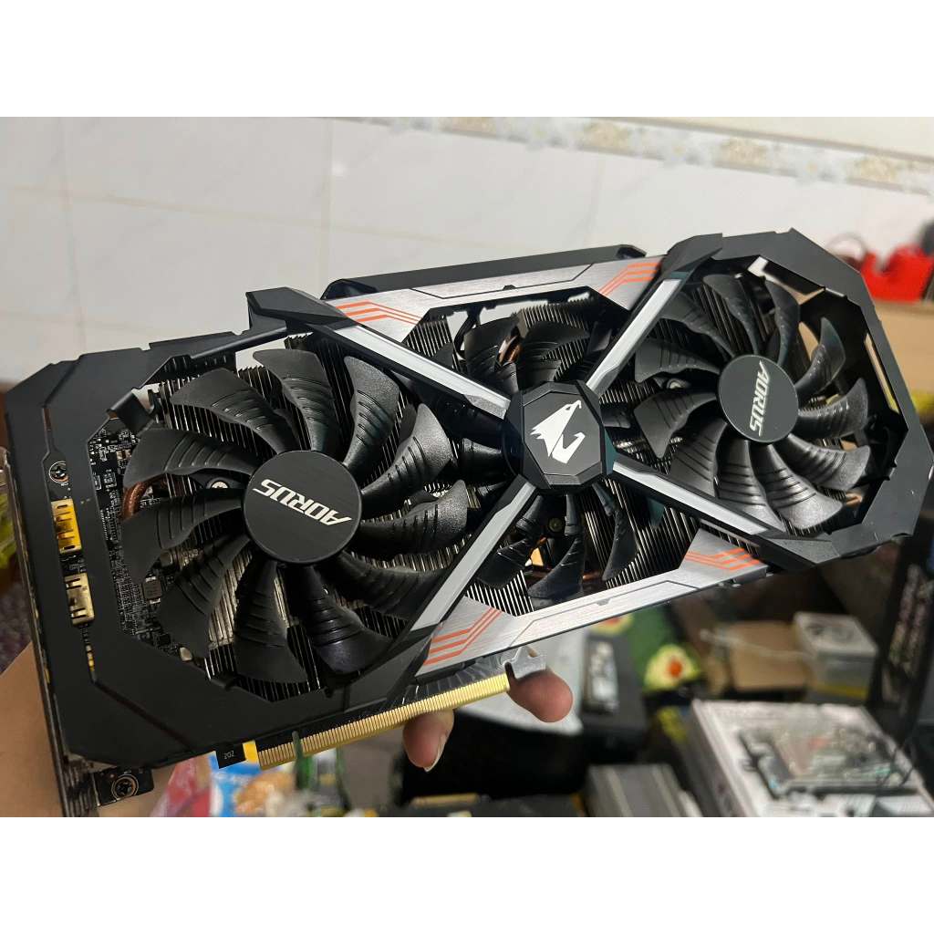 CARD MÀN HÌNH RTX 2060 AORUS LED RGB ZIN