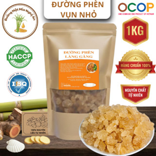 1KG Đường Phèn Vụn Nhỏ, Đường Phèn Kết Tinh Tự Nhiên Từ Mật Mía Nghệ An Nguyên Chất