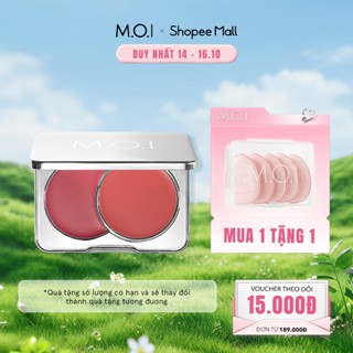 Má hồng kem 2 màu MOI Dual Cream Blusher 8 gram