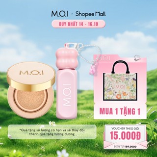 Bộ Đôi MOI Son Tint Bóng Gummy 3g Và Phấn Nước Premium Baby Skin Cushion