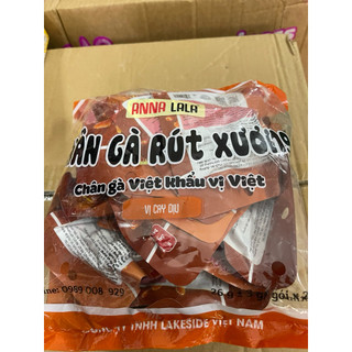 sỉ Túi 20 cái chân gà rút xương anna lala thơm ngon giai giòn sần sật, chân gà vị cay ngon đậm đà
