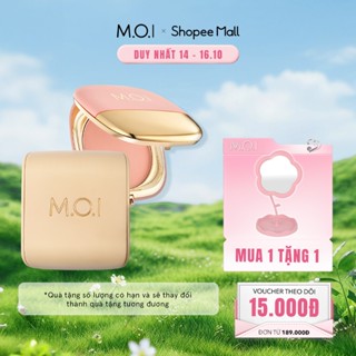 Bộ đôi MOI phấn nước mỏng nhẹ tự nhiên Baby Skin Cushion và Phấn má hồng tự nhiên phiên bản giới hạn