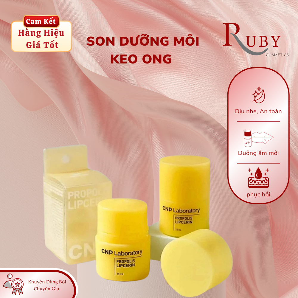 Dưỡng môi CNP Son dưỡng môi keo ong CNP Laboratory phục hồi và giữ ẩm môi kéo dài đến 12 giờ 15ml