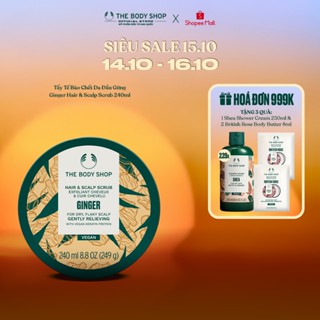 Tẩy Tế Bào Chết Da Đầu Gừng Ginger Hair & Scalp Scrub 240ml The Body Shop