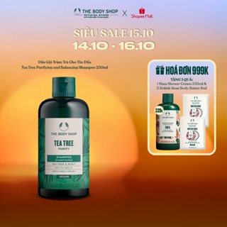 Dầu Gội Tràm Trà Cho Tóc Dầu Tea Tree Purifying and Balancing Shampoo The Body Shop
