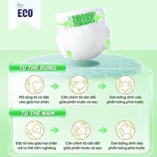 Combo 2 Gói Tã dán người lớn Eco, Bỉm dán người già Eco thấm hút cao, dày dặn, siêu tiết kiệm size M/L 10 miếng 68-122cm