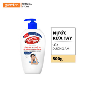 Nước Rửa Tay Dưỡng Ẩm Lifebuoy Vitamin Dạng Sữa Chai 450g