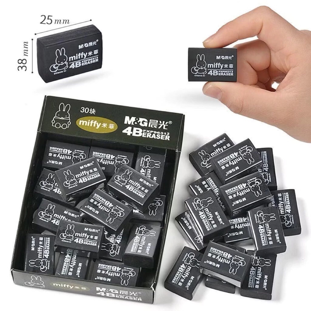 (2-5 cục) Tẩy Đen Mềm 4B