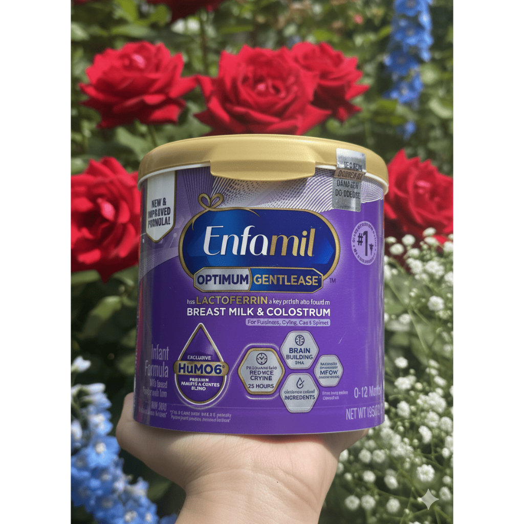 Enfamil Optimum Gentlease 553g – Dịu nhẹ, dễ tiêu hóa cho bé yêu từ 0–12 tháng