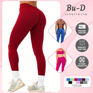 Đồ tập gym, yoga, thể thao nữ Vback legging chun mông, áo 2 dây co giãn thấm hút tốt (mã Vback dài)