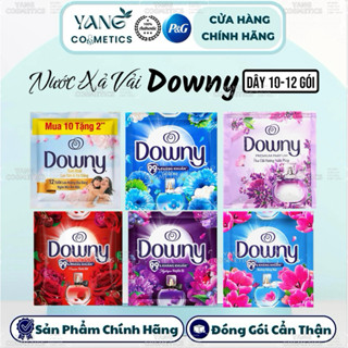  Nước Xả Vải Downy Dây 12 Gói Hương Huyền Bí Tinh Khôi Đam Mê Nắng Mai Gió Mát Oải Hương 