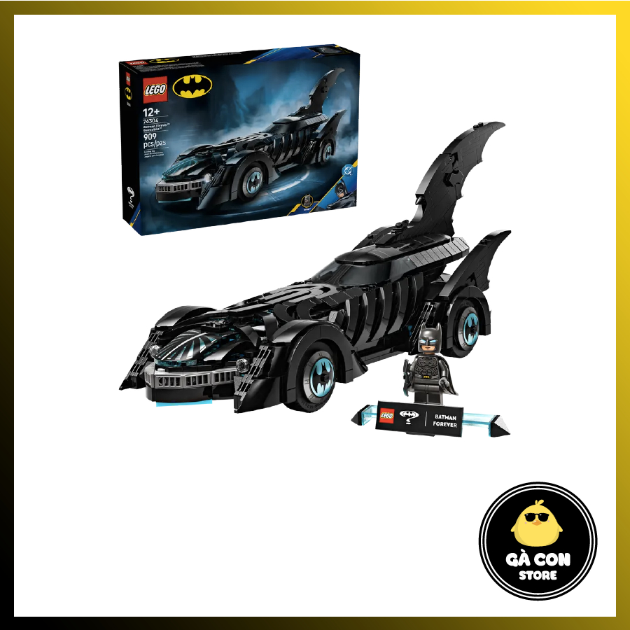 Đồ chơi lắp ráp CITY 76304 IBatmobile Batman Forever - Xe Batman Foreve ( Hàng có sẵn )
