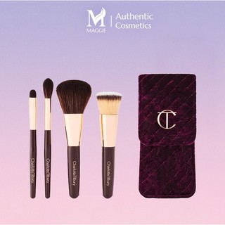  Bộ Cọ Trang Điểm Charlotte Tilbury Mini Brush Gift Kit 4 Món 
