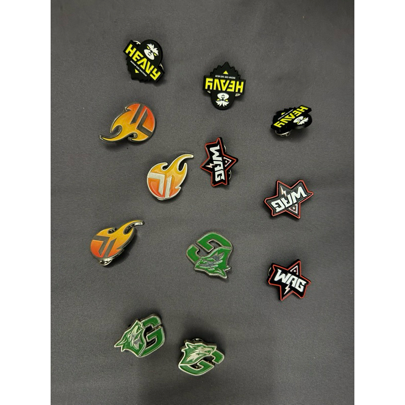 Pin Cài Các Đội Tuyển Garena FreeFire