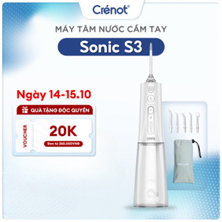Tăm nước UNIQ Sonic S3 máy tăm nước mini vệ sinh răng miệng tam nuoc du lịch cầm tay nhỏ gọn chống thấm nước