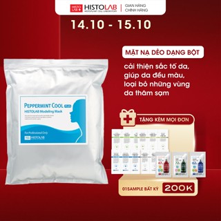 Mặt Nạ Dẻo Dạng Bột Histolab Pepermint Cool Plus Modeling Mask làm dịu da 1000g.