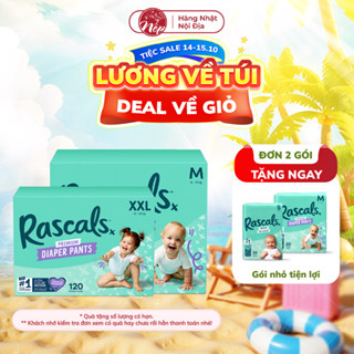 Thùng Tã/Bỉm Dán Rascal + Friends Đủ Size - nepshop1