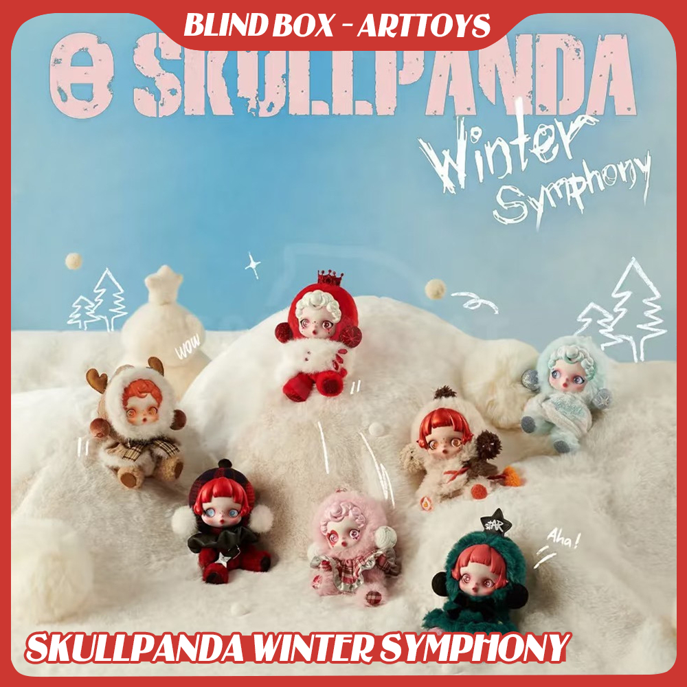 MÔ HÌNH BLIND BOX SKULLPANDA WINTER SYMPHONY PLUSH - POPMART