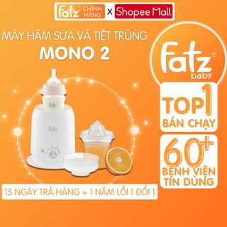 Máy hâm sữa Fatzbaby Mono 2 tích hợp 4 chức năng FB3002SL