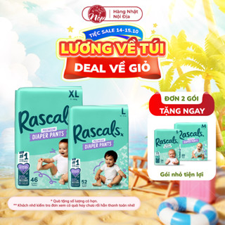 Tã bỉm quần Rascal + Friends size M58/L52/XL46/XXL40 Hàng chính hãng - nepshop1