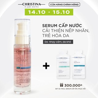 Serum cấp nước, nuôi dưỡng tế bào và chống lão hóa da Christina HA line repair  Theraskin HA