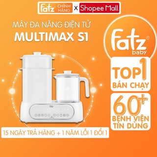 Máy đa năng điện tử Fatzbaby Multimax S1 Tiệt trùng Sấy khô Hâm sữa Hấp  Đun & hâm nước FB9220CZ