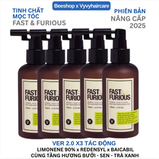  Sỉ 5 chai tinh chất mọc tóc Vyvyhaircare bổ sung thêm Redensyl và Baicabil kích mọc tóc mạnh mẽ 150ml x5 