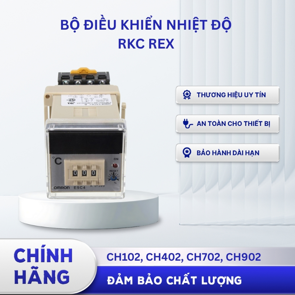 Bộ Điều Khiển Nhiệt Độ RKC REX CH102, CH402, CH702, CH902 - Đồng Hồ Nhiệt Độ RKC