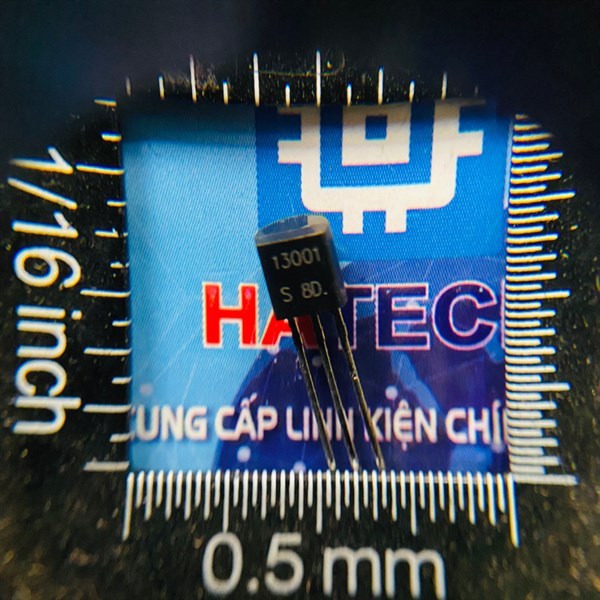 Túi 25 chiếc 13001, MJE13001 Transistor NPN 400V 0.2A TO92 chính hãng