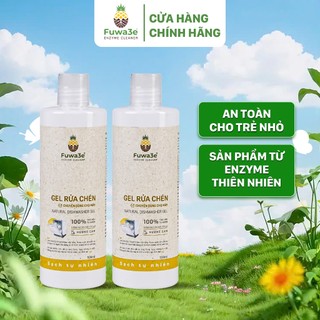 Nước Rửa Bát Cho Máy Rửa Chén Bát Fuwa3e Enzyme Sinh Học Dạng Gel 500ml 