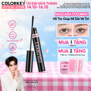 Mascara COLORKEY Hỗ Trợ Giúp Mi Dài Và Tơi, Tạo Cảm Giác Tự Nhiên, Nhanh Khô, Không Lem Trôi