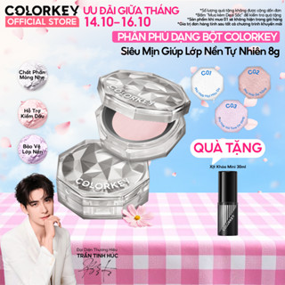 Phấn Phủ Dạng Bột COLORKEY Siêu Mịn Giúp Lớp Trang Điểm Tự Nhiên 8g