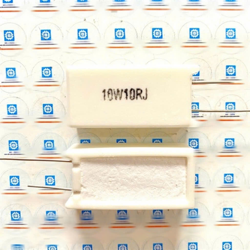 Linh Kiện Chuyên Dụng Điện trở sứ 10R 10R0 10RJ 10W chân đứng hàng chính hãng mới