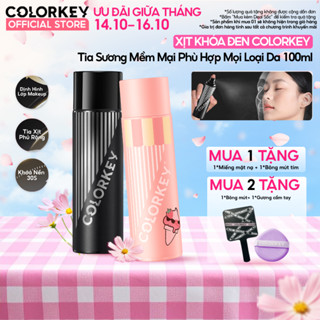 Xịt Khóa Nền COLORKEY Kiểm Soát Kiềm Dầu, Hỗ Trợ Cấp Ẩm, Cho Lớp Nền Lâu Trôi Tự Nhiên 100ml